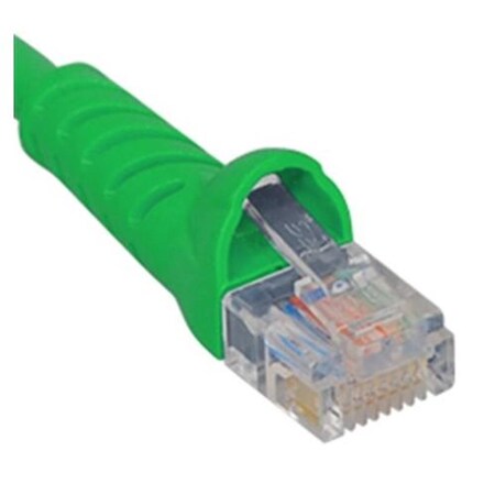Icc 1 ft. Cat 6 Molded Boot Patch Cord - Green ICPCSK01GN